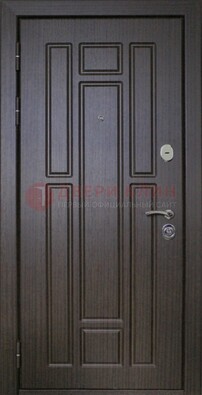 Одностворчатая входная дверь с накладкой МДФ ДМ-131