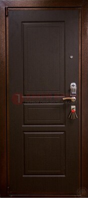 Современная стальная дверь с МДФ ДМ-158