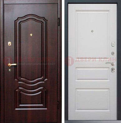 Квартирная металлическая дверь с МДФ ДМ-379