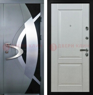 Квартирная стальная дверь с разными МДФ ДМ-509 