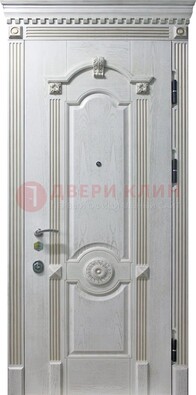 Белая дверь с МДФ ДМ-525 в Волгограде