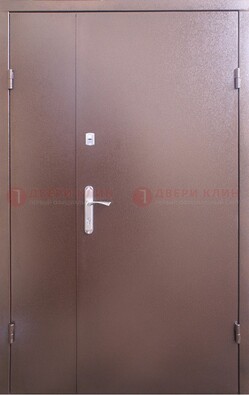 Стальная дверь с порошковым покрытием Медный Антик ДП-215