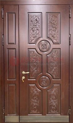 Парадная металлическая дверь с узором ДПР-74 в Воскресенске