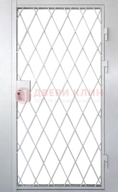 Стальная решетчатая дверь ДР-13 в Черноголовке