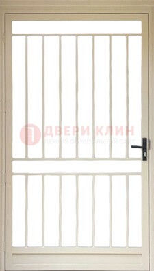 Широкая металлическая решетчатая дверь ДР-29 в Дубне