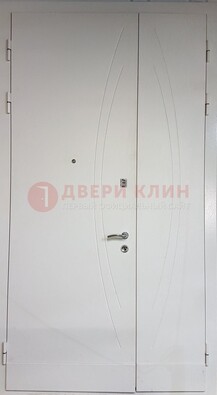 Белая тамбурная дверь ДТМ-31