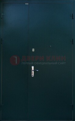 Черная тамбурная дверь ДТМ-36 в Чехове