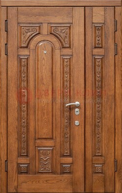 Полуторная железная дверь винорит для дома ДВТ-252 